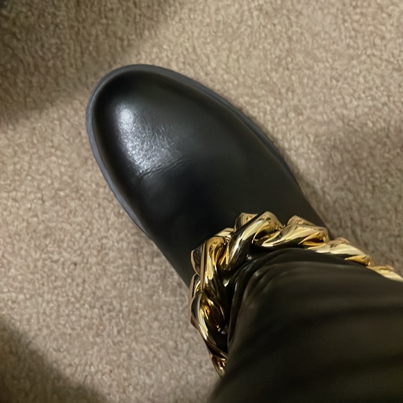 Chunky Leather Boots - Picture 3 of 3